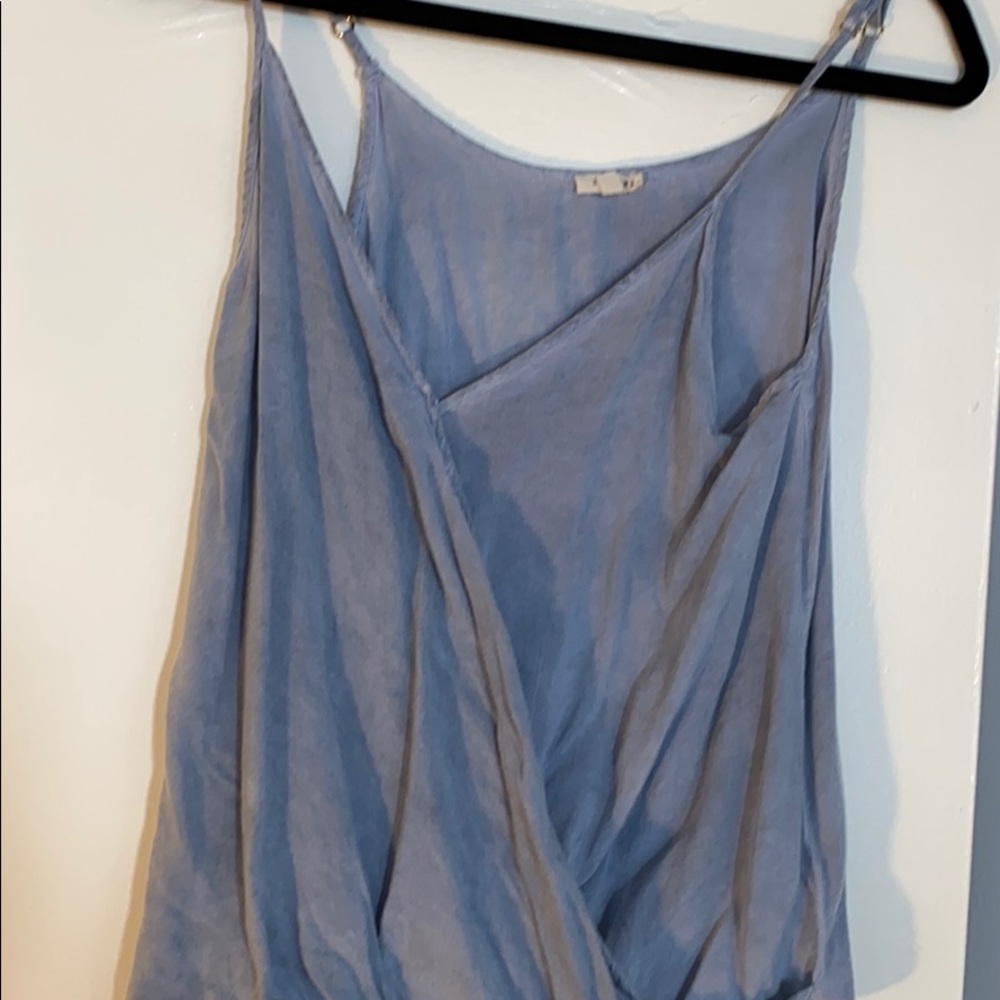 Light blue blouse